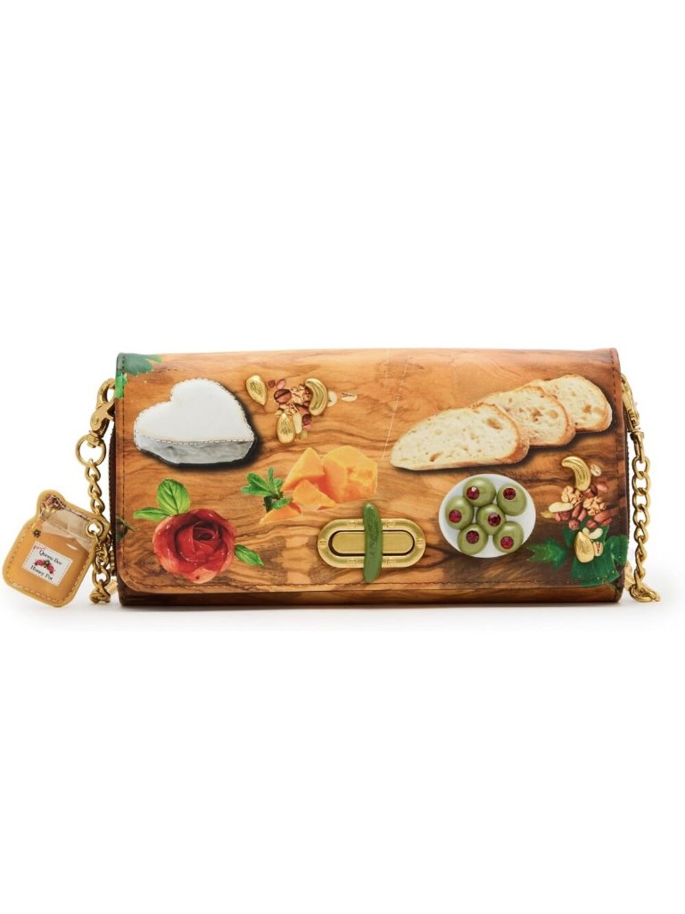 Betsey Johnson Kitsch Char-Cute-Erie Wallet on Chain